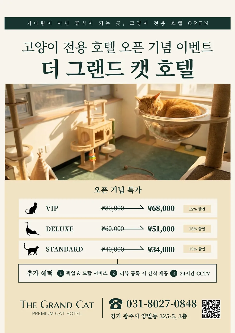 경기 광주 고양이 호텔, 더 그랜드 캣 위탁 케어 — 사진 6