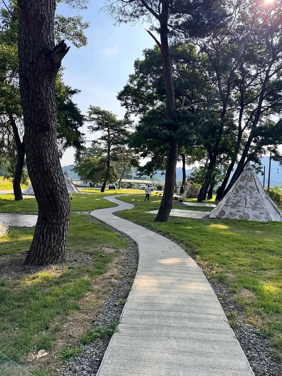 괴산 청명호텔: 온수풀·캠핑존 애견동반 1박 2일 후기 — 사진 2