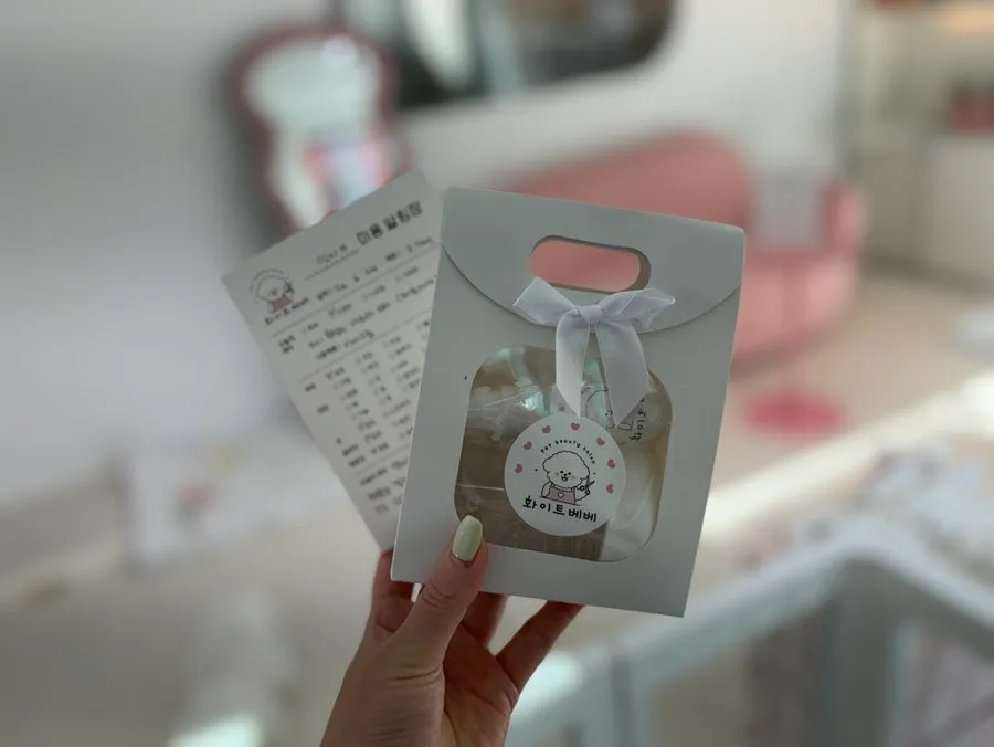 인천 포메라니안 미용: 화이트베베 1cm 곰돌이컷 후기 — 사진 19