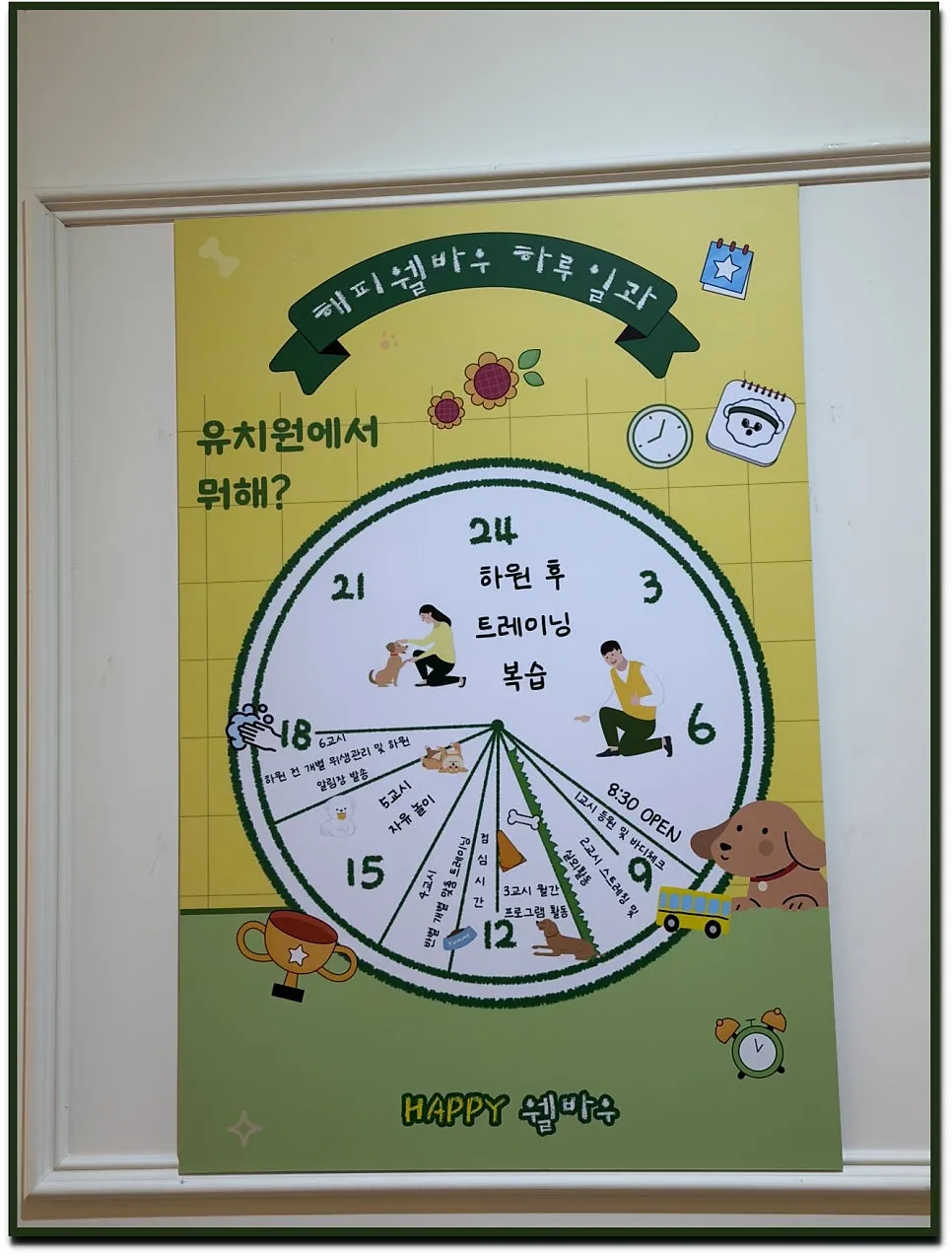 대구 강아지 유치원 해피웰바우, 사회성·훈련 집중 교육 후기 — 사진 5