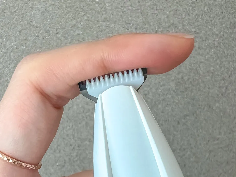 말티즈 셀프 미용: 퍼피컷 P2 클리퍼로 발바닥·눈가 털 관리 — 사진 6
