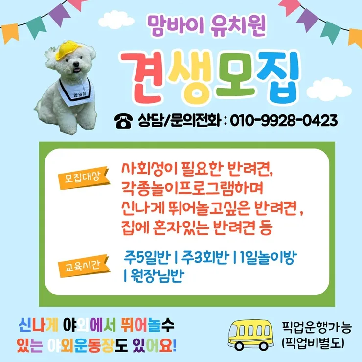 서면 강아지 유치원 맘바이 한 달 후기: 사회성·훈련 비용 — 사진 7