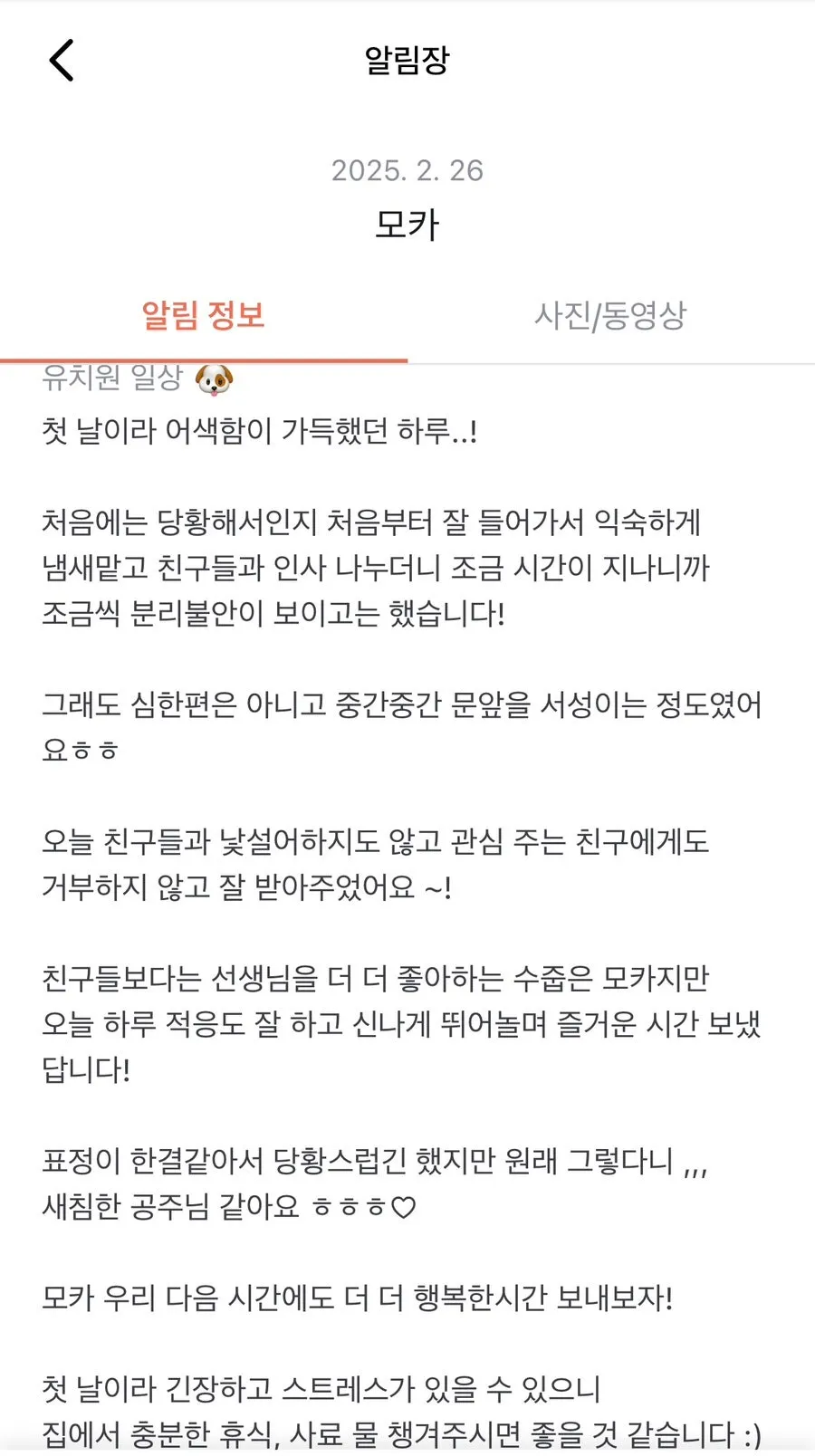 관악구 애견유치원 서울댕입구, 모카의 첫 등원 후기 — 사진 19