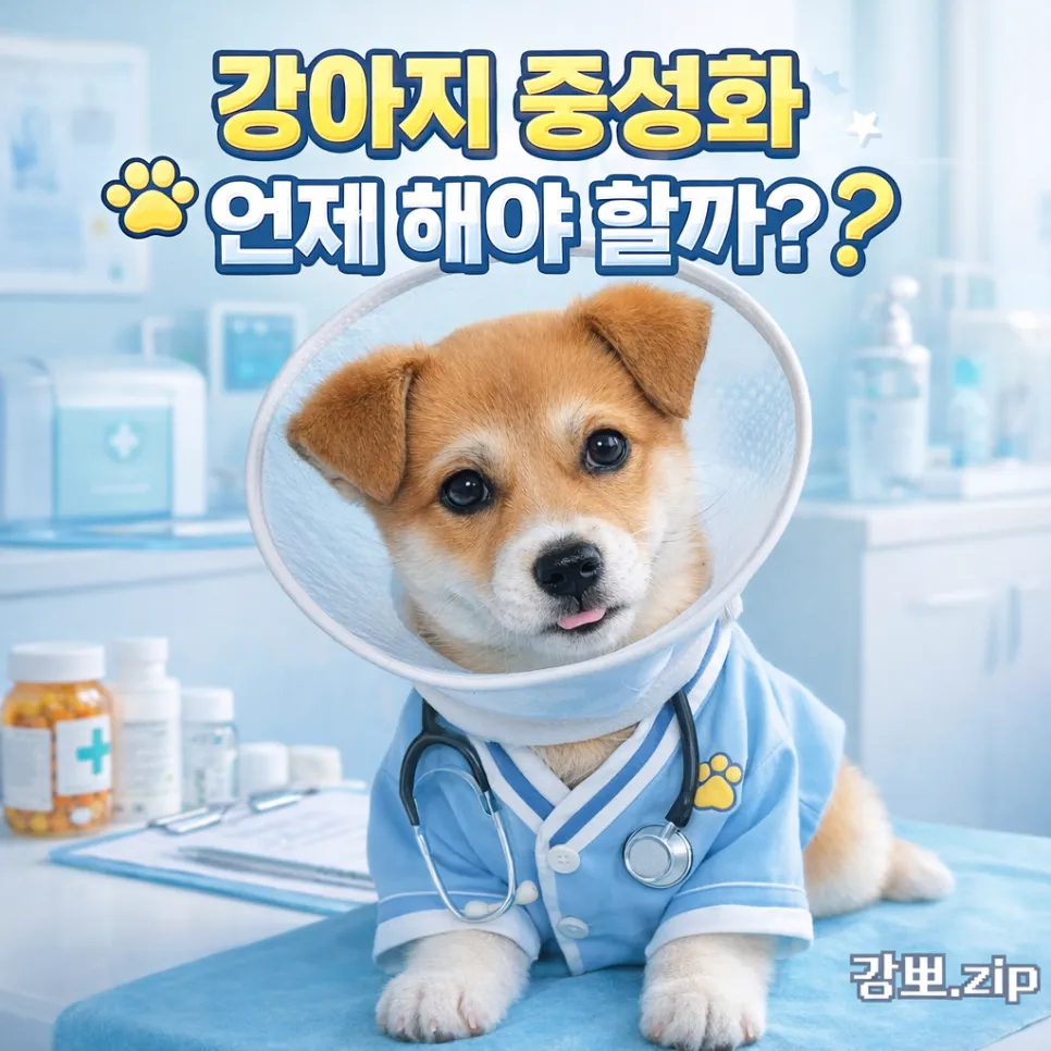 중성화 시기 언제가 좋을까? 깐돌이 실제 수술 후기|비용·이유...