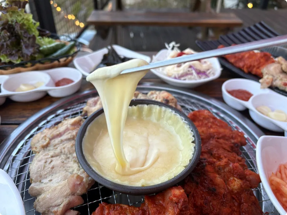 가평 애견동반식당, 도담숯불닭갈비 반려견과 편안한 식사 — 사진 7