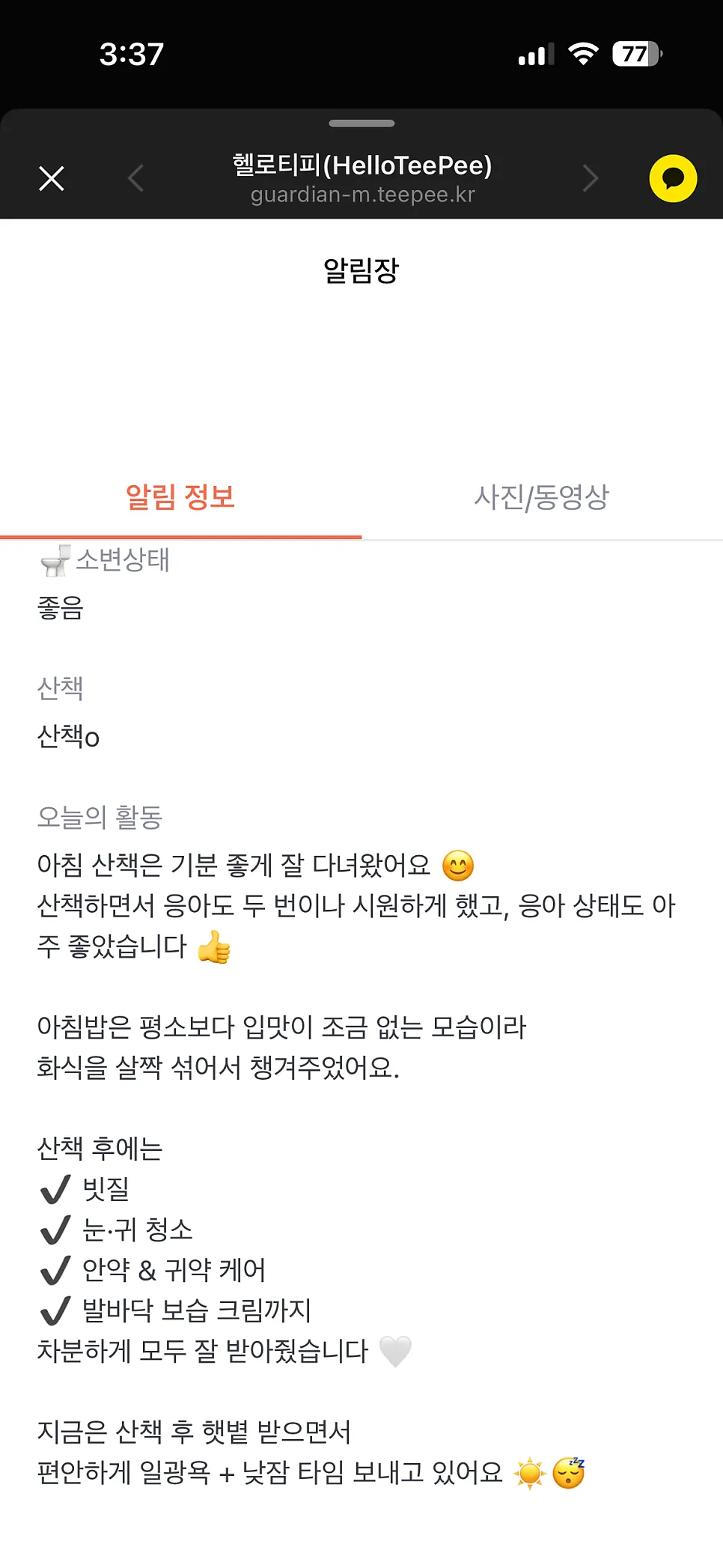 전주애견호텔 오션독스, 소규모 케어로 안심 맡기기 — 사진 18