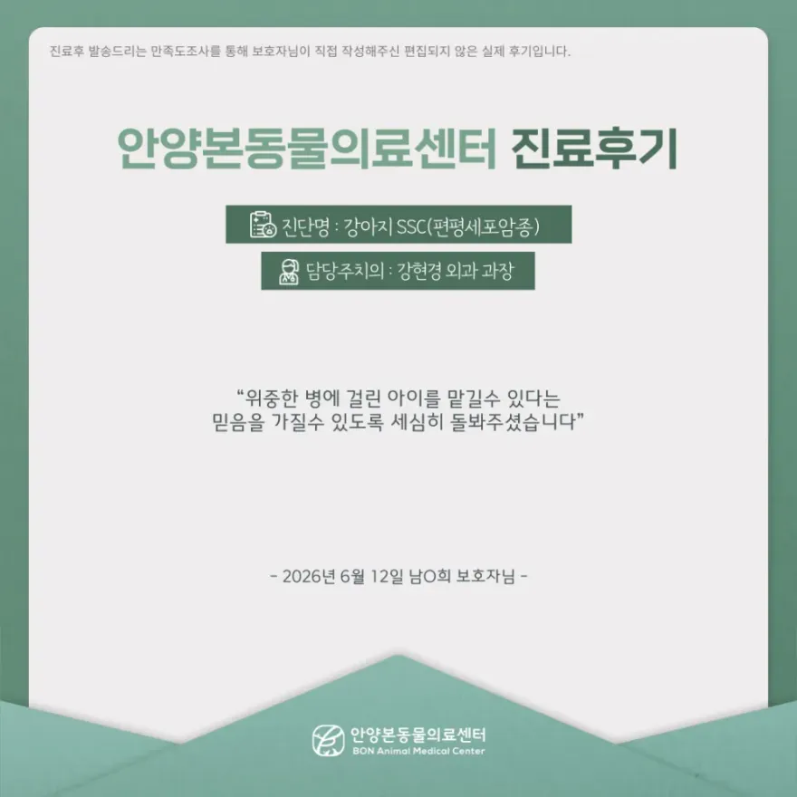 안양본동물의료센터 24시 진료 후기 및 비용 안내 — 사진 4